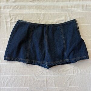 Princess Polly Dark Blue Mini Skirt